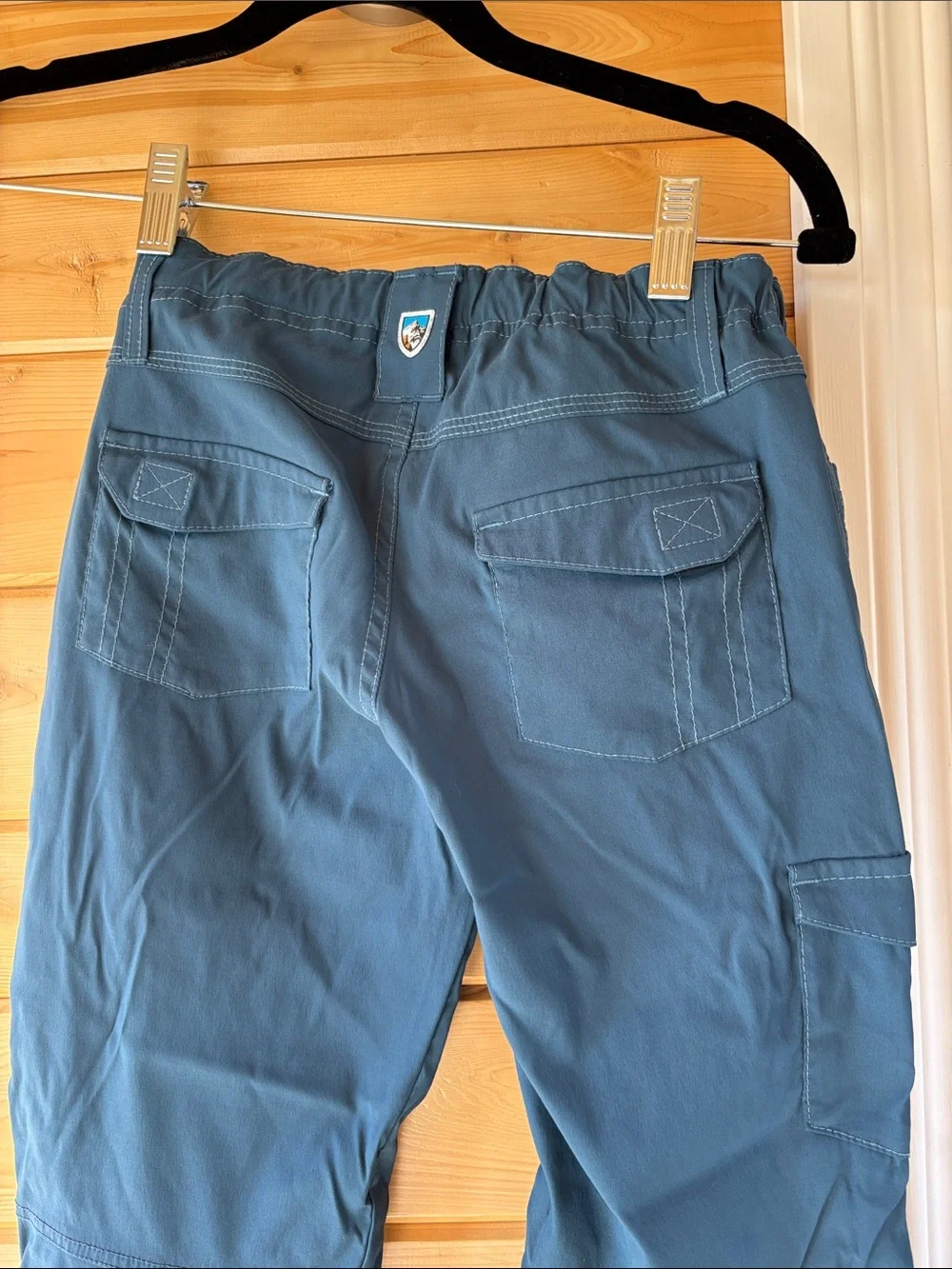 Kuhl Teal Blue Cargo Pants